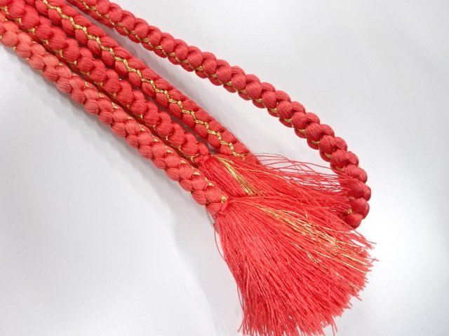  正絹　手組帯締め